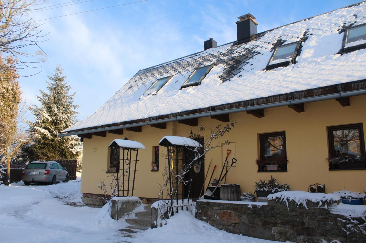 Chalupa U Potoka Červená Voda Kültér fotó